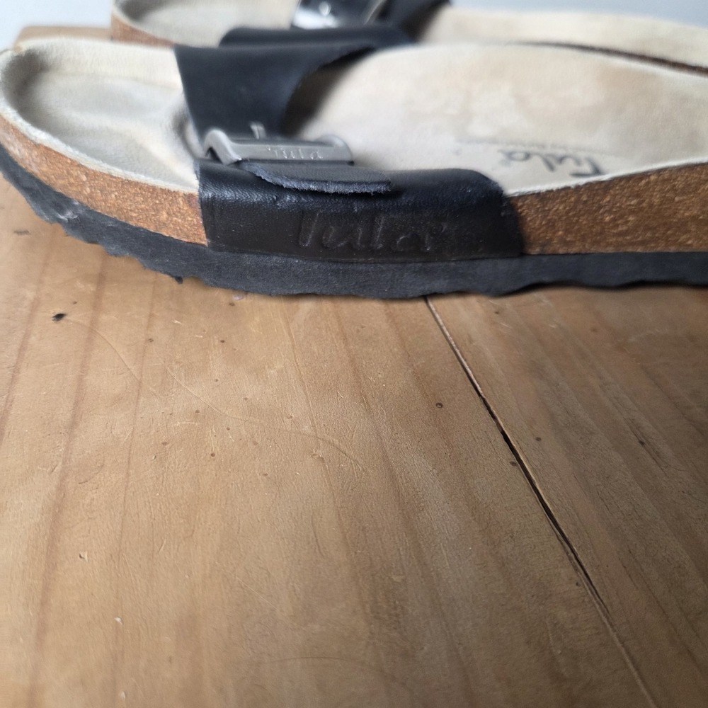Birkenstocks Tula Black Strap Womens 7.5 38.5 - Picture 5 of 7